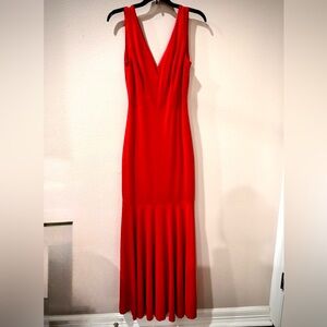Ever Pretty Forever Georgeous Red Evening Gown Size 8 Back Zipper Mermaid Gown
